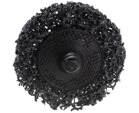 Круг для снятия ржавчины чёрный (50 мм; крепление Roloc) Русский Мастер РМ-70204 – изображение 3