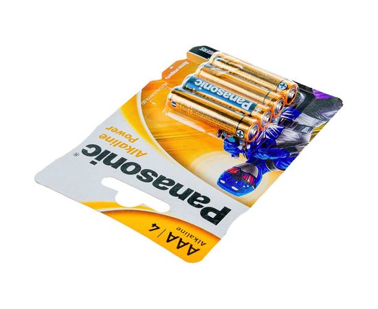 Элементы питания Panasonic, LR03 Alkaline Power BL4 PR УТ-00000516 – изображение 3