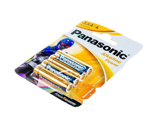 Элементы питания Panasonic, LR03 Alkaline Power BL4 PR УТ-00000516 – изображение 4