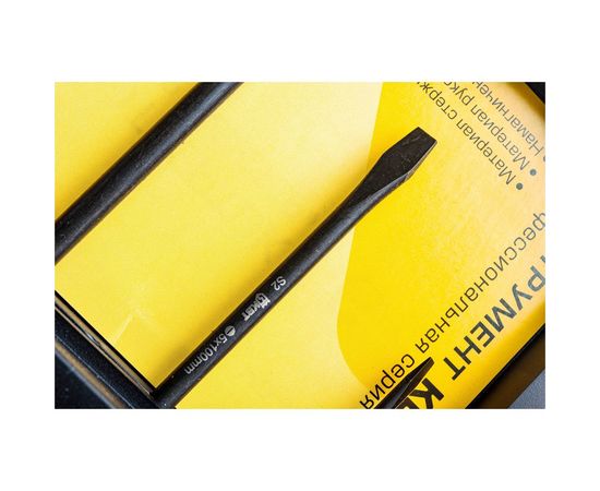 Набор отверток из стали S2 КВТ Мастер НО-06-S 78622 – изображение 4