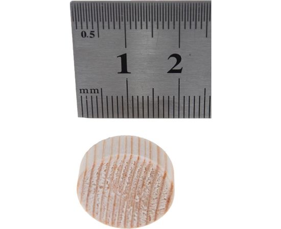 Цилиндрическая заглушка для отверстия ЕВРОПАРТНЕР 20мм сосна 10 шт. 16 0186 2 – изображение 4