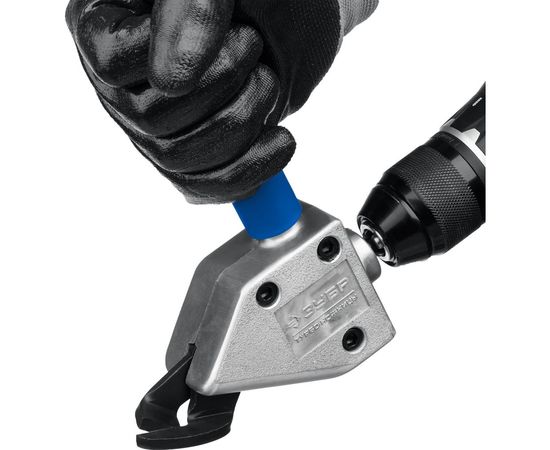 Насадка-ножницы для реза листового и гофрированного металла Турбо-ножницы ЗУБР 23292 – изображение 5