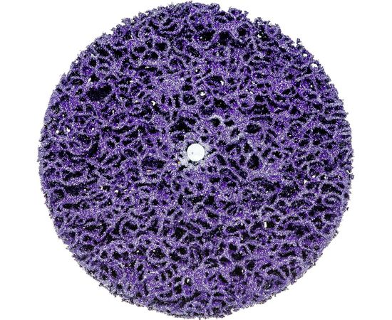 Круг для снятия ржавчины на шпинделе фиолетовый (6х100 мм) Русский Мастер РМ-52190 – изображение 5