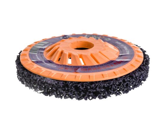 Диск шлифовальный на пылевыводящей основе 125 мм для УШМ РОСОМАХА 450125 – изображение 5