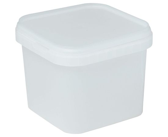 Квадратное ведро Тара.ру ВК-2 1 л, бесцветное 13935 