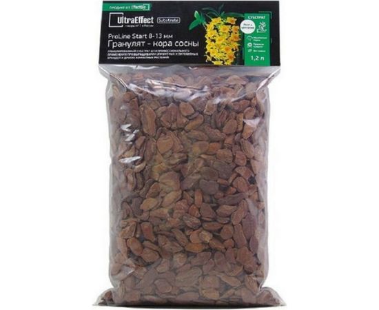 Гранулят из сосновой коры EffectBio UltraEffect ProLine Start 8-13 мм, 1.2 л 4603743270059 