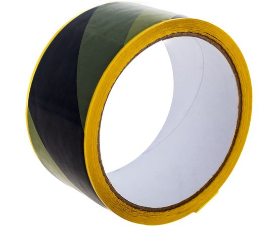 Сигнальная лента Gigant желто-чёрная, 50мм x 33м GIT-1 