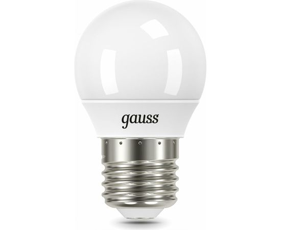 Лампа Gauss Шар 9.5W 950lm 6500K E27 LED 105102310 
