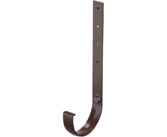 Кронштейн желоба Docke STANDARD металлический, 120 мм х 240 мм., темно-коричневый ZVTS-1173 