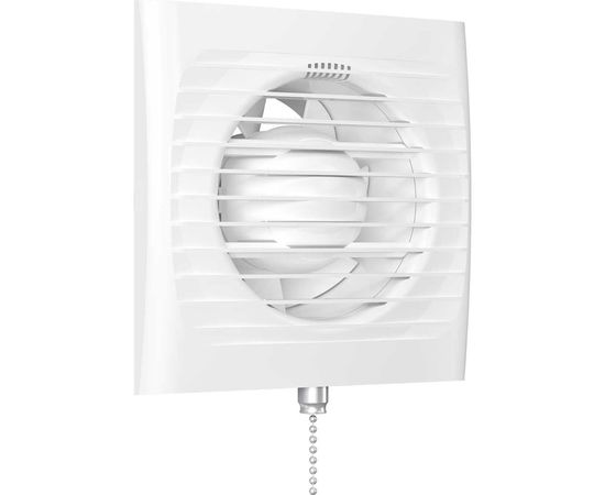 Осевой вытяжной вентилятор со шнуровым тяговым выключателем ERA OPTIMA 5-02 88-193 