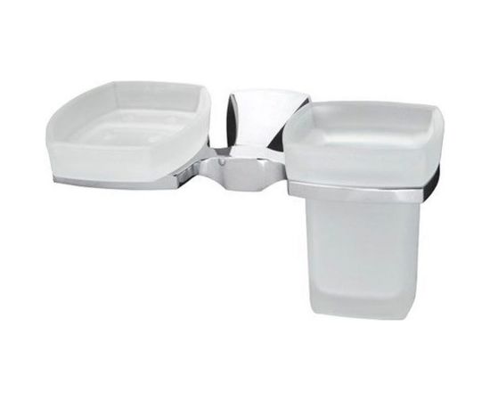 Держатель стакана и мыльницы WasserKRAFT Wern K-2526 
