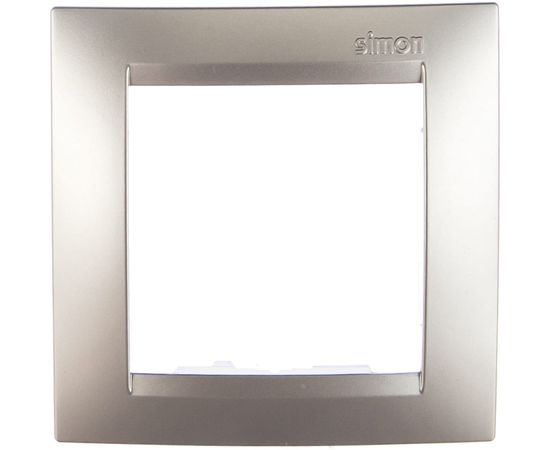 Универсальная рамка Simon 1 пост, алюминий 1500610-033 – изображение 2