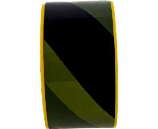 Сигнальная лента Gigant желто-чёрная, 50мм x 33м GIT-1 – изображение 2