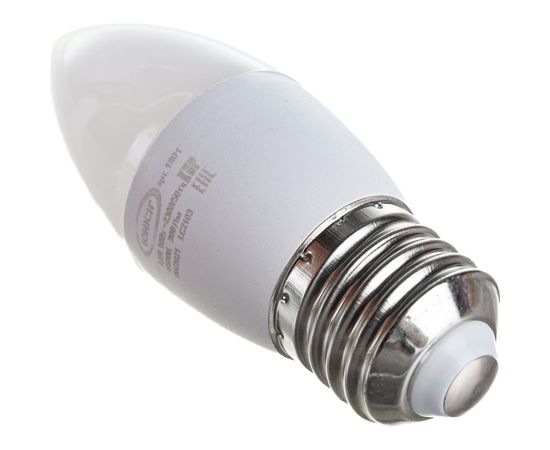 Светодиодная лампа IONICH Свеча ILED-SMD2835-C37-10Вт-900Лм-230В-6500К-E27 1801 – изображение 3