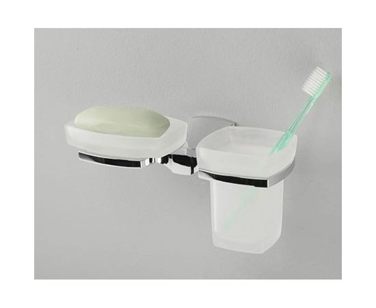 Держатель стакана и мыльницы WasserKRAFT Wern K-2526 – изображение 3