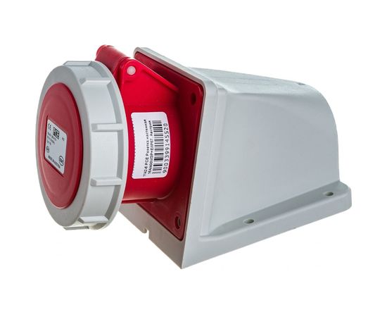 Настенная розетка PCE 16А 400V 3P+E IP67 1142-6 – изображение 3