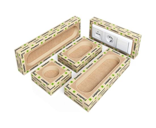 Подрозетник 200 х 130 х 48 мм 2-секционный Премиум SoundGuard 411135 – изображение 3