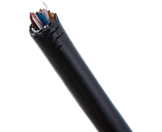 Кабель SkyNet Standart FTP outdoor 4x2x0,48, медный, FLUKE TEST, кат.5e, однож., 305 м, box, черный CSS-FTP-4-CU-OUT – изображение 3