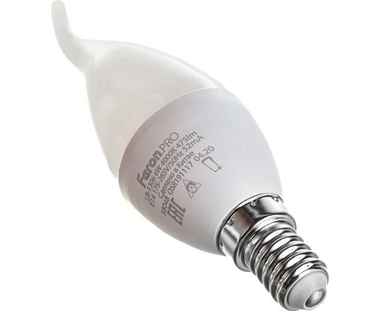 Светодиодная лампа FERON PRO LB-1306 Свеча E14 6W 4000K OSRAM LED 38048 – изображение 3