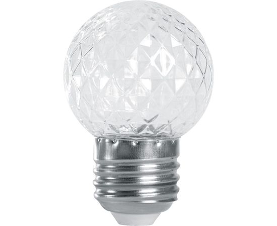 Лампа-строб FERON LB-377 Шарик прозрачный E27 1W красный 38210 – изображение 3