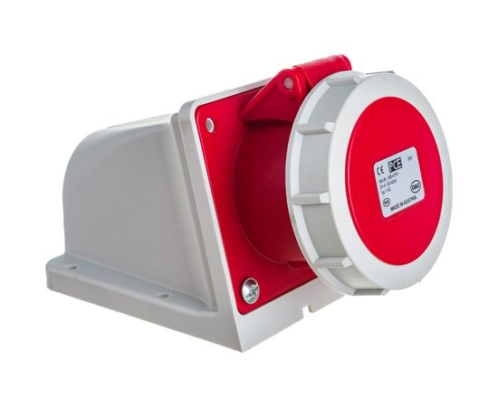 Настенная розетка PCE 16А 400V 3P+E IP67 1142-6 – изображение 4