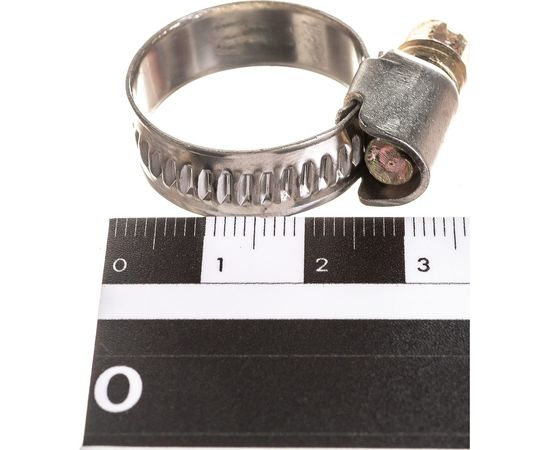 Хомут Novocraft винт, нерж., D 12 х 22 mm, box 100 шт., шир. 9 mm 12, 7/8 122-09W022 CM – изображение 4