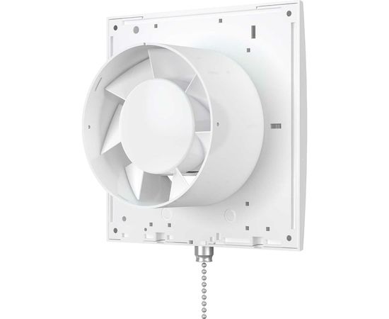 Осевой вытяжной вентилятор со шнуровым тяговым выключателем ERA OPTIMA 5-02 88-193 – изображение 4