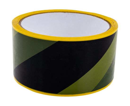 Сигнальная лента Gigant желто-чёрная, 50мм x 33м GIT-1 – изображение 4