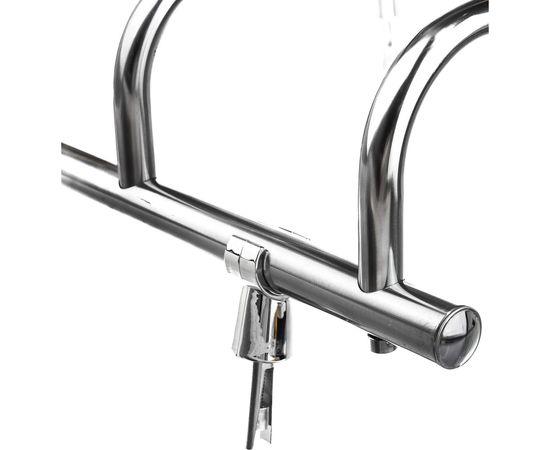 Электрический полотенцесушитель Gigant Мост 400x600 с греющим кабелем /4 п/ PEG-06-00 – изображение 5