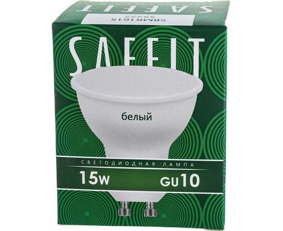 Светодиодная лампа SAFFIT SBMR1615 MR16 GU10 15W 4000K, 55222 – изображение 6