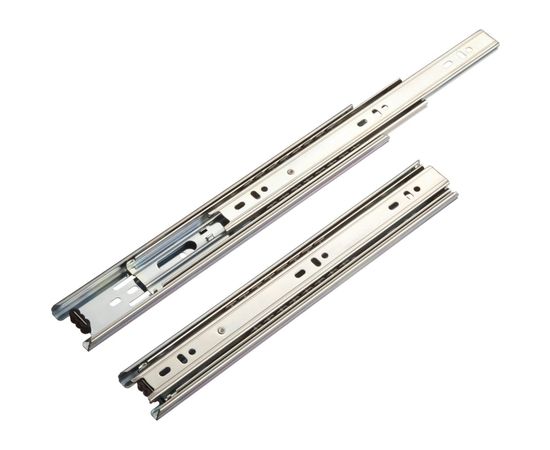 Шариковые направляющие Lemax prof полного выдвижения 45/250 мм, сталь DM45-250F 