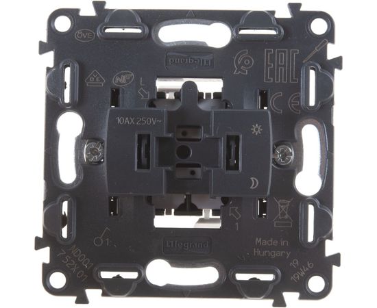 Механизм выключателя Legrand 1-кл. СП Valena Inmatic 10А IP20 250В 10АХ Leg 752001 1180959 – изображение 3