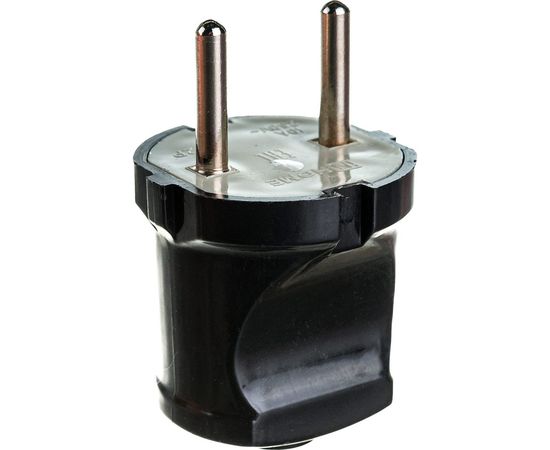 Прямая вилка IN HOME 10А черная 4242 4690612009032 – изображение 4