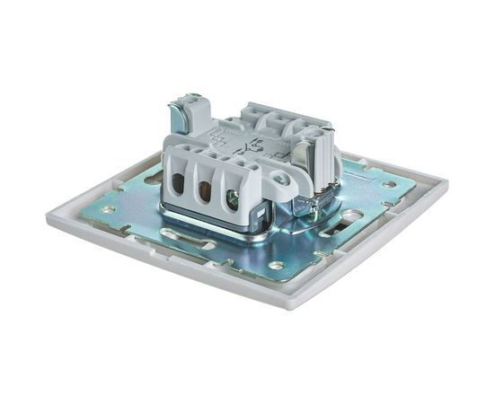 Выключатель с подсветкой LEZARD MIRA белый с белой вставкой 701-0202-111 – изображение 5