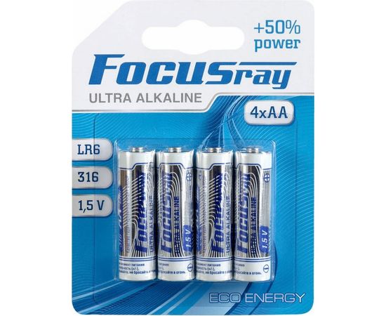 Батарейки Focusray ULTRA DIGITAL LR6 BL4 624580 