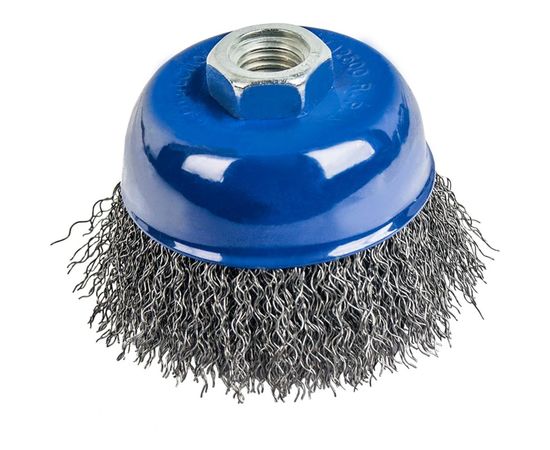 Кордщетка чашеобразная мягкая (75 мм; М14) ПРАКТИКА 032-430 