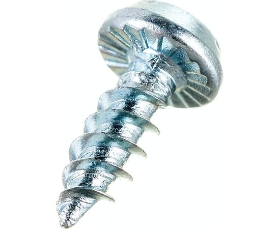 Саморезы с полуцилиндрической головкой Профикреп остриё, цинк пакет, 3,5х11 20 шт 111725 – изображение 2