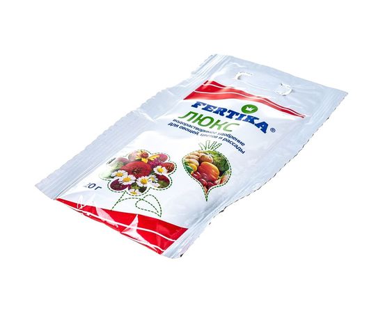 Водорастворимое удобрение Fertika Люкс кристаллический 0.02 кг 4620005610187 – изображение 2