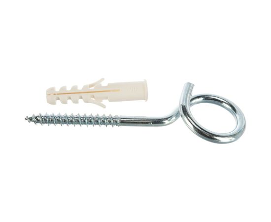 Распорный дюбель Зубр МАСТЕР тип ЕВРО с шурупом-кольцом, 12х60 / 8х135 мм, 2 шт 30696-12-60 – изображение 3