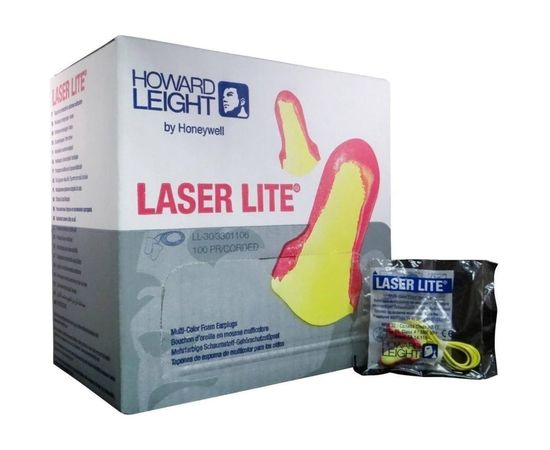 Беруши со шнурком HONEYWELL Howard Leight Laser Lite, 1 пара 3301106/1 – изображение 3