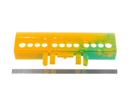 Изолированная нулевая шина Tekfor KSN-6-6x9-12 PE 06-07-005 – изображение 6