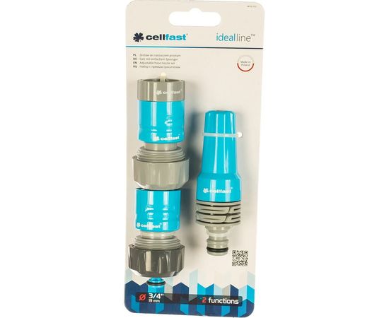 Набор с прямым оросителем Cellfast 3/4” 50-710 