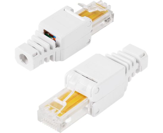 Быстрозажимной ручной джек, штекер RJ45 8Р8С REXANT 05-1051 