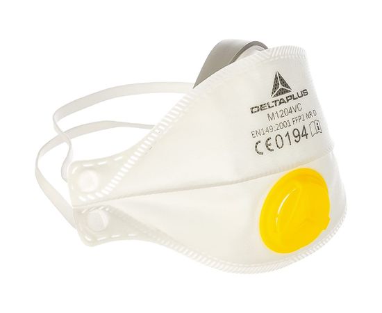 Респираторная четырёхпанельная маска Delta Plus FFP2 10 шт. M1204VC 