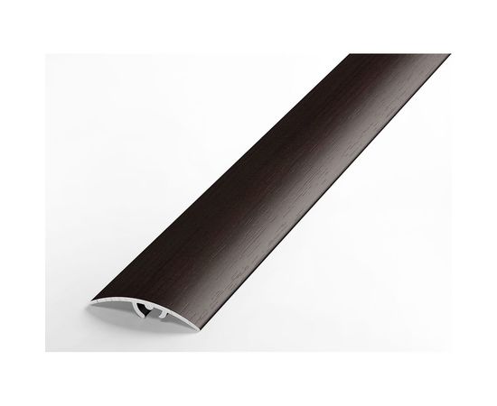 Порог разноуровневый алюминиевый ЛУКА (41 мм, 1,8 м, ламинированный, Дуб венге) УТ000008725 