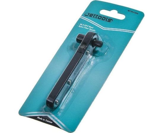 Двусторонняя мини трещотка для бит и головок 1/4 Jettools W7-24-2-1414 