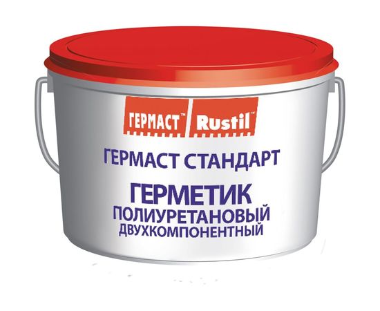 Полиуретановый герметик Гермаст 2К, 16,5 кг, серый 61458037 