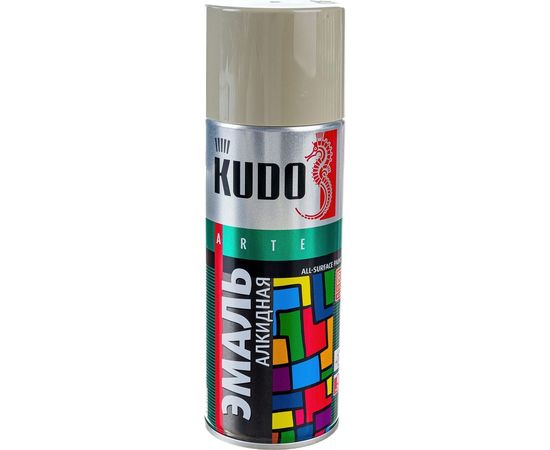 Универсальная эмаль KUDO светло-серая 586001 