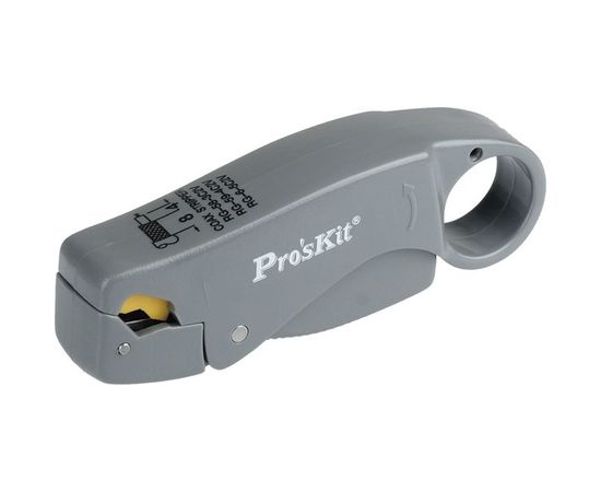 Вращающийся универсальный нож для зачистки коаксиальных кабелей ProsKit 6PK-322 С00035843 