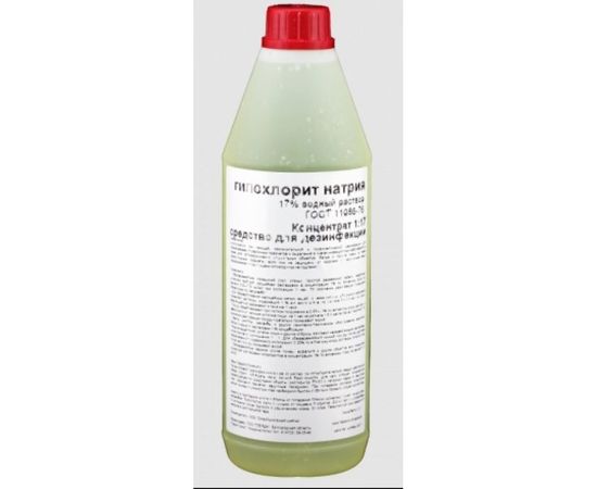 Дезинфицирующее средство APIS Гипохлорит натрия 1% водный раствор, бутылка ПЭТ 1.5 кг 4665296516299 